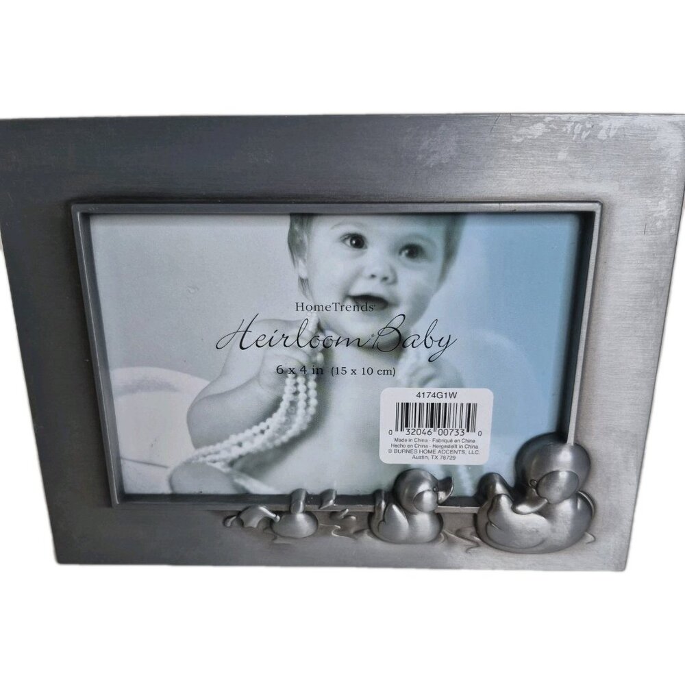Home Trends Heirloom 3 Little Ducks Photo Picture Frame 6" x 4" New